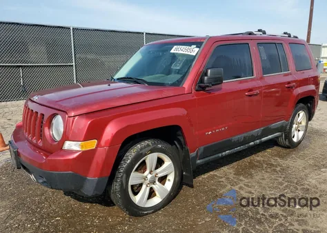 2011 Jeep Patriot Latitude из США, поврежденный, VIN 1J4NT4GB4BD179371